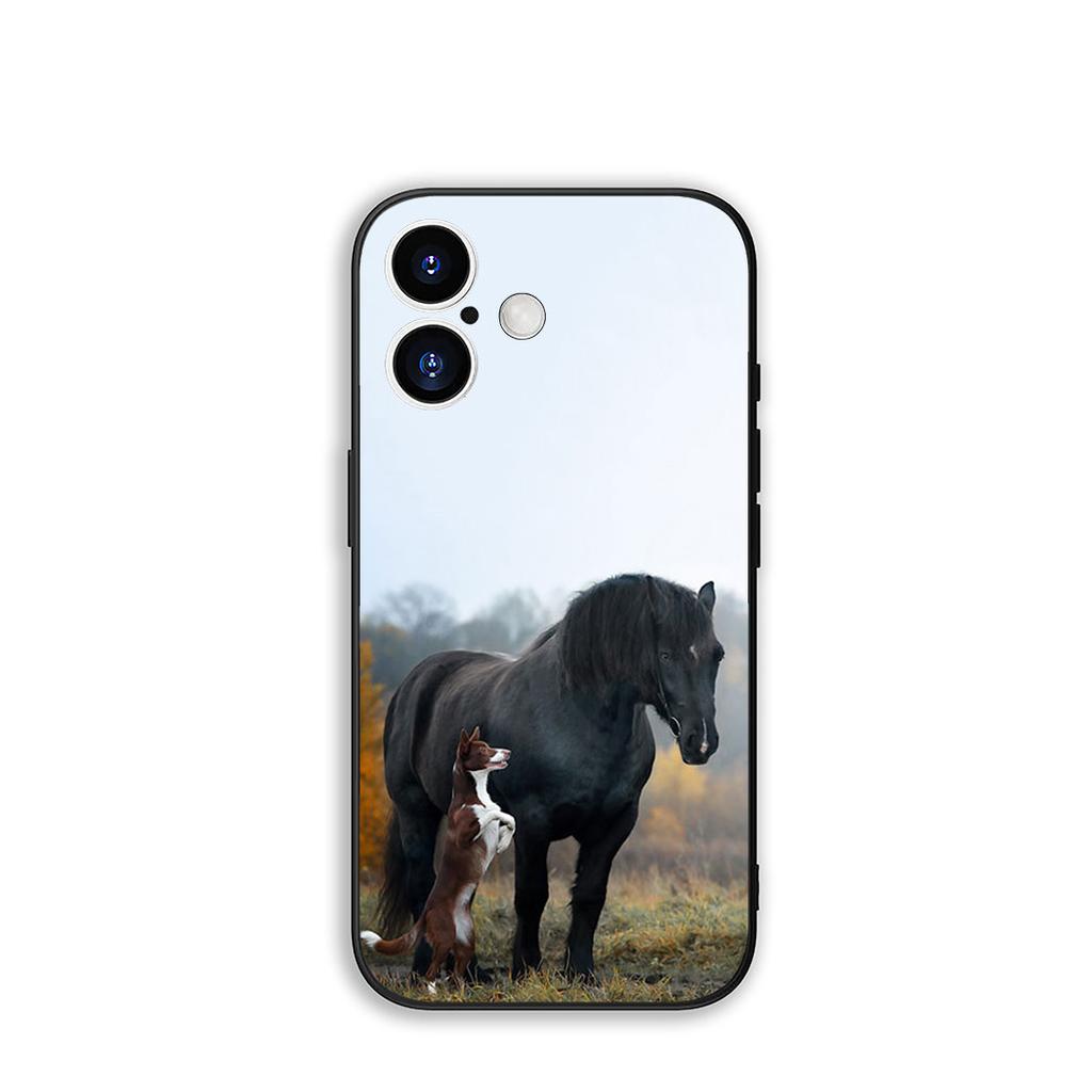 Чехол для телефона Бегущая дикая лошадь Крутой корпус для Apple iPhone 17 16 11 Pro XS Max XR 6 7 8 Plus + 16E SE 2020 Air 5 8+ Чехол