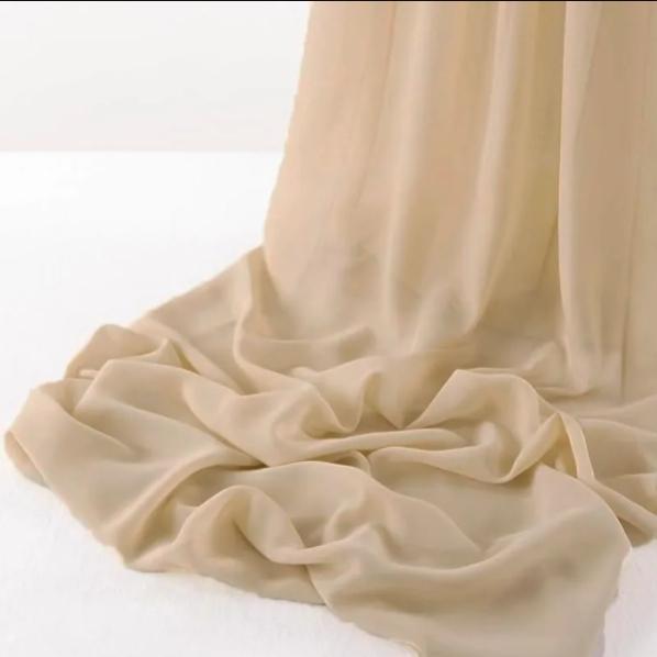 Шифоновая ткань на метраж, разноцветный стиль, блестящая, приятная для кожи и мягкая, для свадебного декора, поделок своими руками, салфеток, свадебного платья, шитья