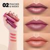 Mars Matte Box Set of 3 Lipsticks 3x3.2 gm - 02 Peaches & Nudes