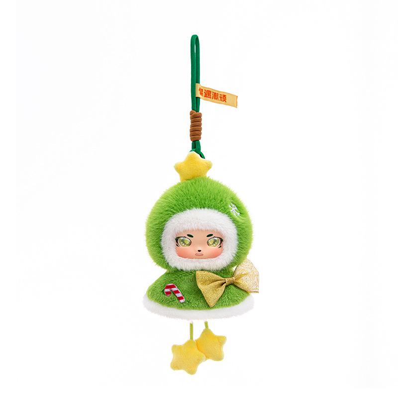 Плюшевая игрушка лось на Рождество, подвеска на елку, подарок девушке на праздник, подвеска в машину, офисная кукла