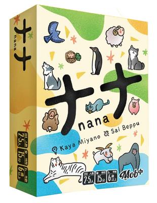Карточная игра Mob+ Nana 3-е издание (2-5 игроков, 15-30 минут, возраст 6+) Настольная игра