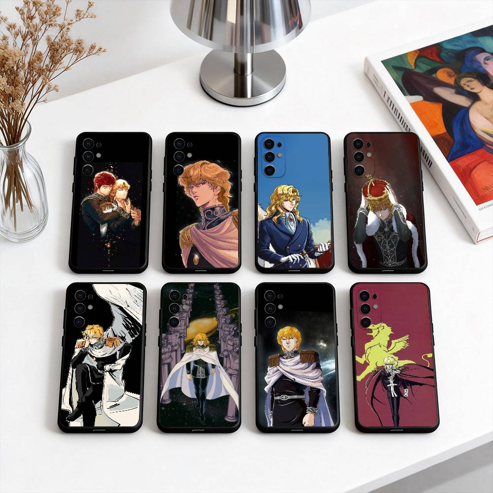L-lohengramm R-Reinhard v-von -RVL-es Чехол для телефона Samsung S25,S24,S21,S22,S23,S30,Ultra,S20,Plus,Fe, Мягкий силиконовый Черный чехол