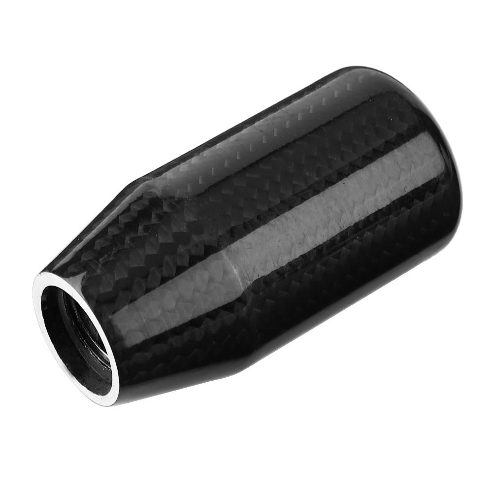 Car Modified Carbon Fiber Stand Head Manual Transmission Lever Knob Head Wave Stick Shift Knob