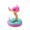 Мини-игрушка Змея для 3D-печати Симуляция Модель Животного Змеи Креативные Реалистичные Глаза Полностью Подвижные Суставы Домашний Декор Подарок