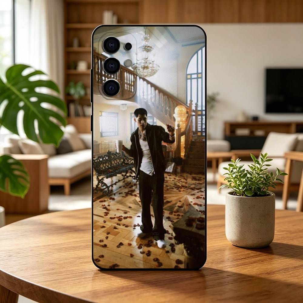 Singer C-Cris M J Phone Case For Samsung S25,S24,S21,S22,S23,S30,Ultra,S20,Plus,Fe,Soft Silicone Black Cover