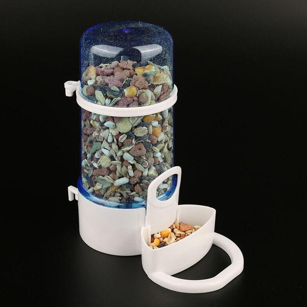 Feeding Bowl Box Plastic Anti Splash Bird's Container Bird Feeder Bird's Feeder Food Dispenser