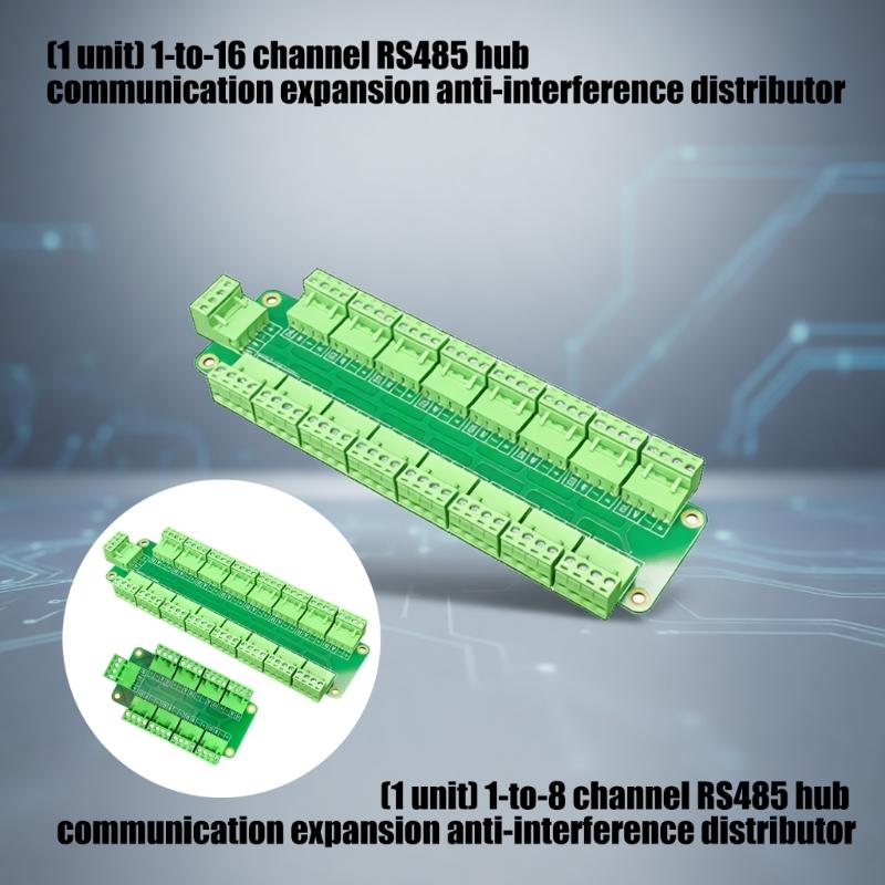 Высокопроизводительный концентратор расширения RS485 16-канальный / 8-канальный усилитель сигнала Поддерживает передачу данных на большие расстояния