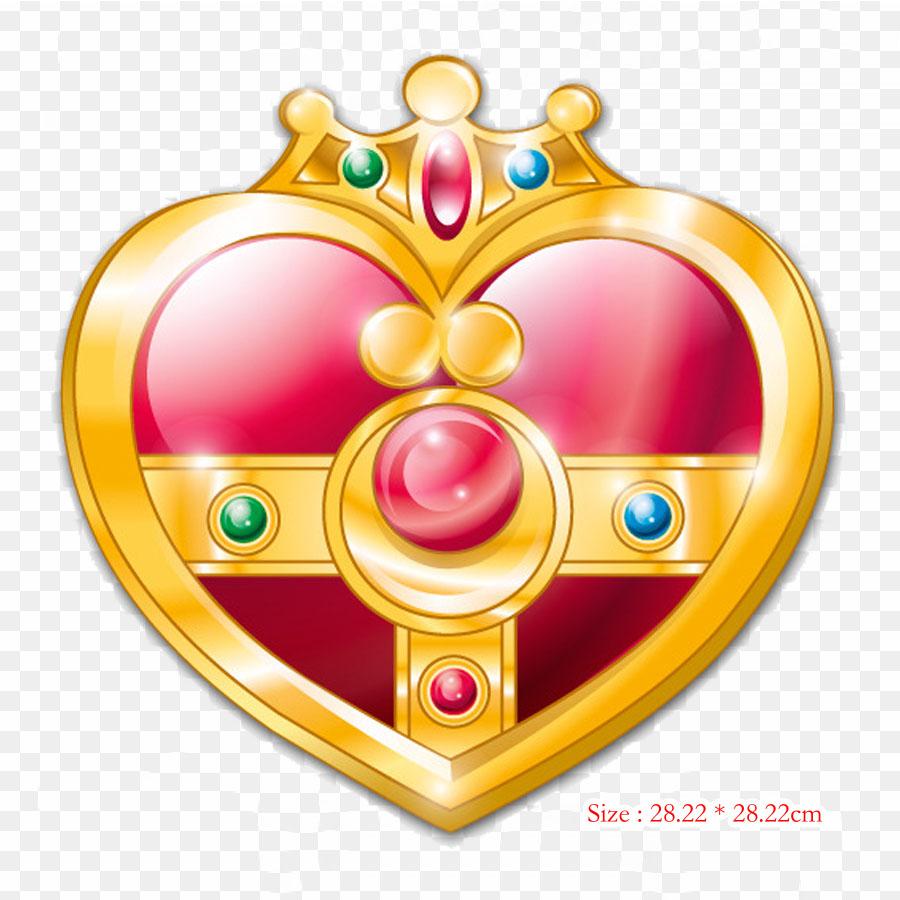 Sailor Moon Sword Chibiusa Sailor Jupiter Iron On Patches For Clothing Applique Stickers On Clothes Heat-Sensitive Custom Patch