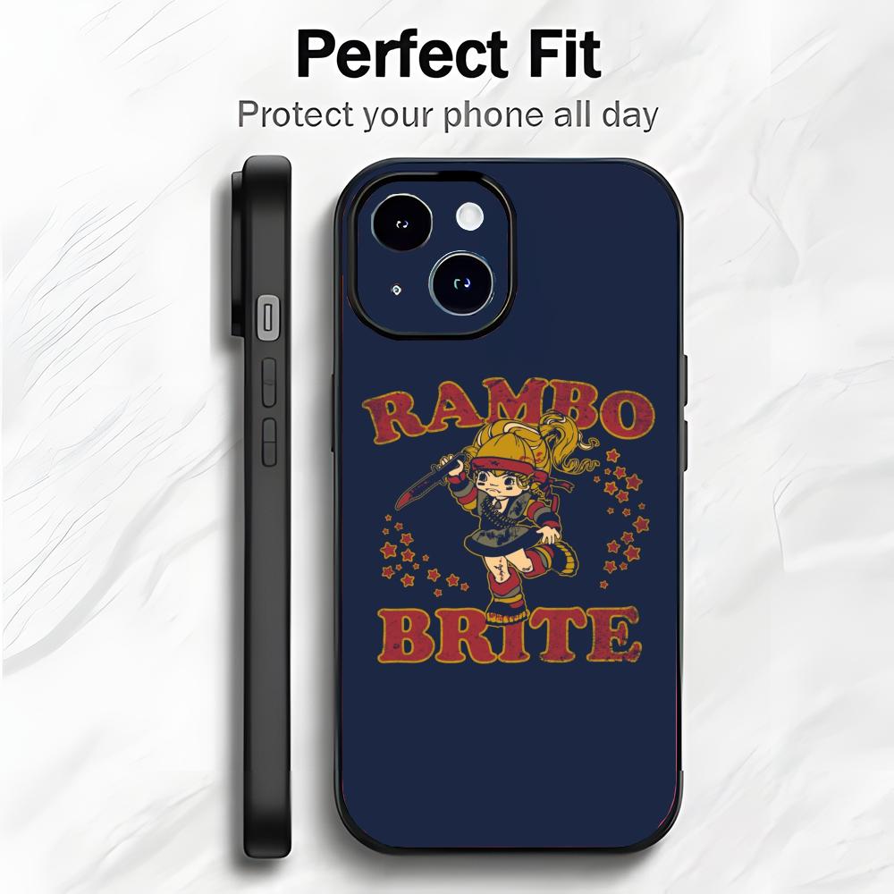 Фэнтези Мультфильм R-Радуга Брайт Чехол для телефона Чехол для телефона Мягкая упаковка Легкий Для iPhone17 16 15 14 13ProMax