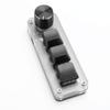 3 Key 1 Knob/4 Key Programming Macro  Knob Keyboard Red Switches Wired USB Mini Mechanical BT Keyboard Mechanical Macropad