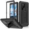 Бронированный чехол для Samsung Galaxy S22 Ultra 5G, R-JUST CamShield Slide, черный