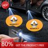 Колпаки на колеса для Renault Clio Koleos Megane Espace QM6 Kadjar Captur Scenic Laguna 1/2 шт. Беспроводные светодиодные проекторы-приветствия на двери автомобиля