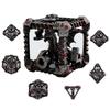 7pcs/set Hollow Dragon Dice Set Role-playing Game Polyhedral Dragon Dice Tabletop DND Game Party Accessories