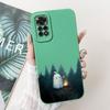 For Xiaomi Redmi Note 11 4G Case Redmi Note 11S Stylish Candy Painted Cover Soft TPU Phone Case For Redmi Note 11 Pro Plus Shell