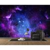 Звездное небо, фрески для стен, большие обои с галактикой для гостиной, спальни, столовой, настенные фрески