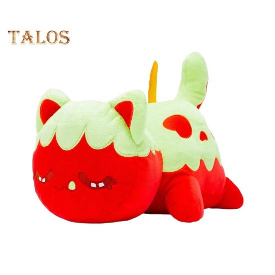 Очаровательная плюшевая игрушка-кукла в виде кошки, супер мягкая, износостойкая, не выцветающая, моющаяся, мультяшная плюшевая игрушка-кошка