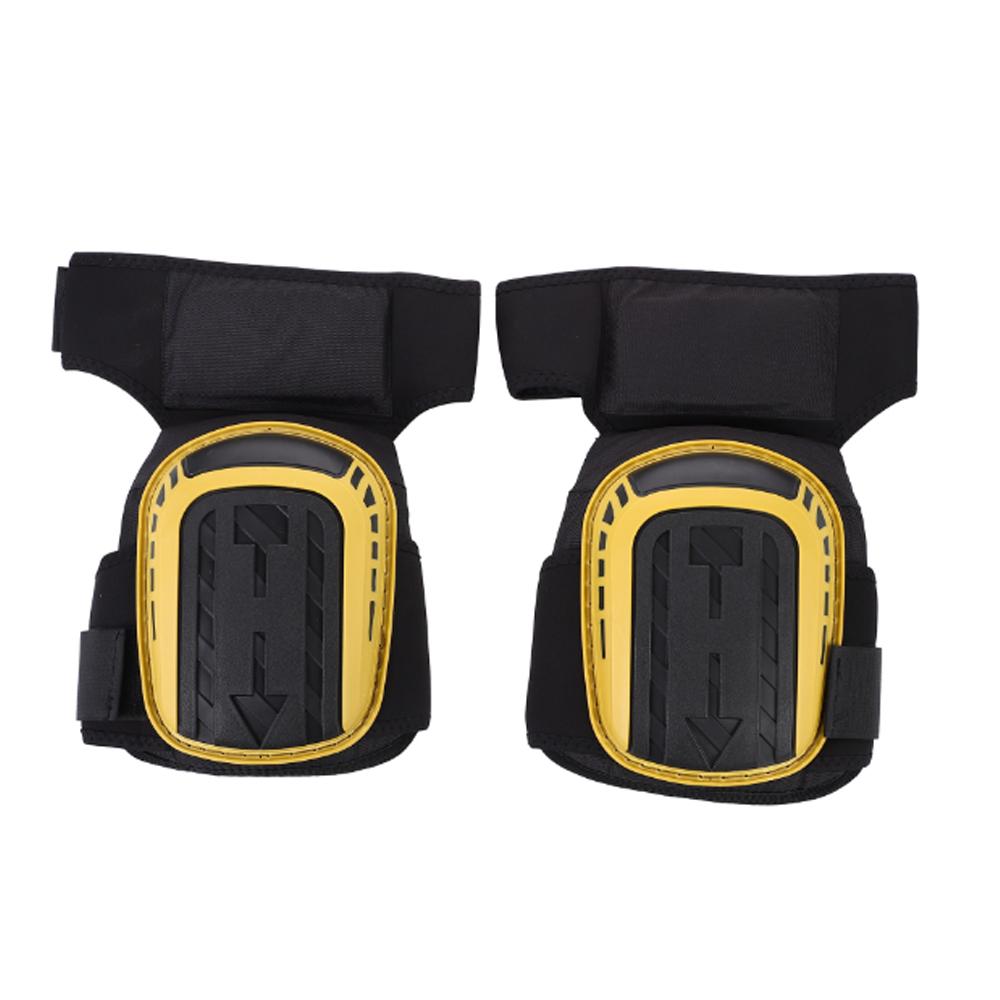 Double-Layer Shockproof Knee Protectors - 20mm Thick Gel-EVA Hybrid Padding for Concrete Grinding/Cleaning