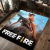 1Pc Free Fire Print Rug - home decoration Carpet For Living Room Bedroom Flooring Computer Chair Area Rug
