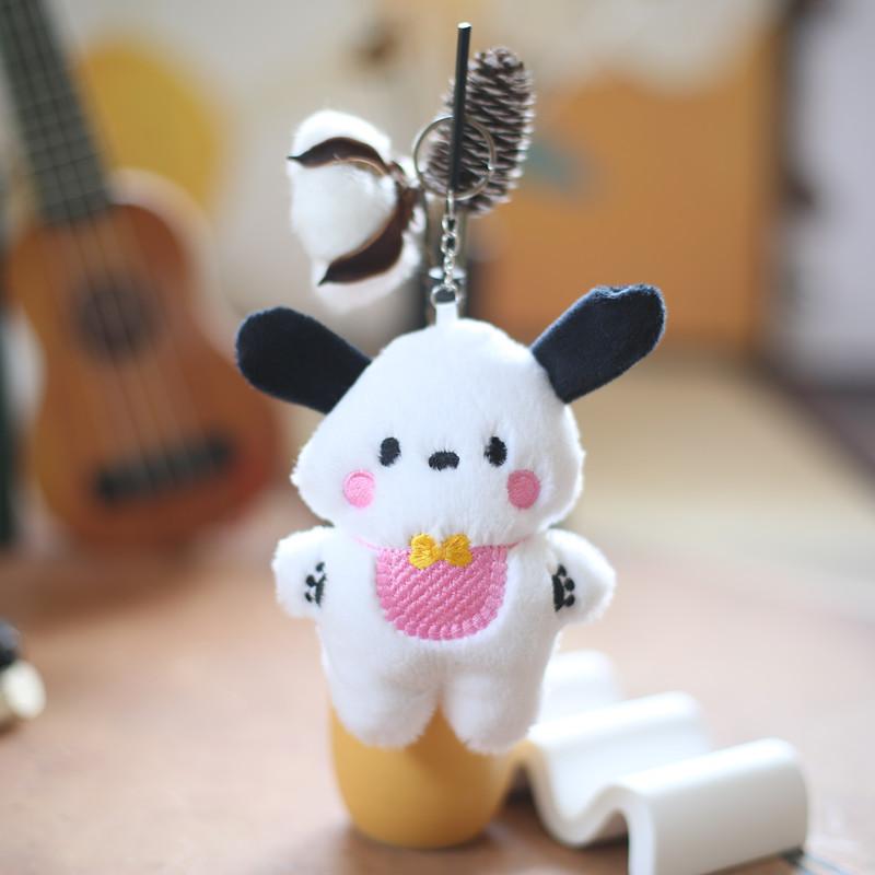 Pochacco Keychain Plush Charm Pp Cotton Stuffed Toy Gift For Girls And Kids