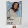 Музыкальная Фланелевая Одеяло C-Clairo-o Throw, Толстый Комфорт, Для Различных Ситуаций, В Помещении, На Улице, Ежедневный Сон