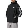 adidas ESSENTIALS Куртки и пальто с 3 полосками Мужские Черный JD1043