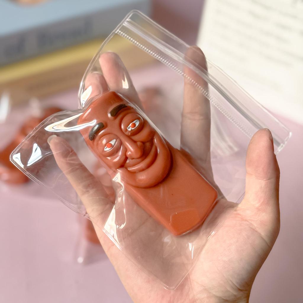 Креативная игрушка-мялка оранжевого цвета: Снятие стресса и помощь в декомпрессии