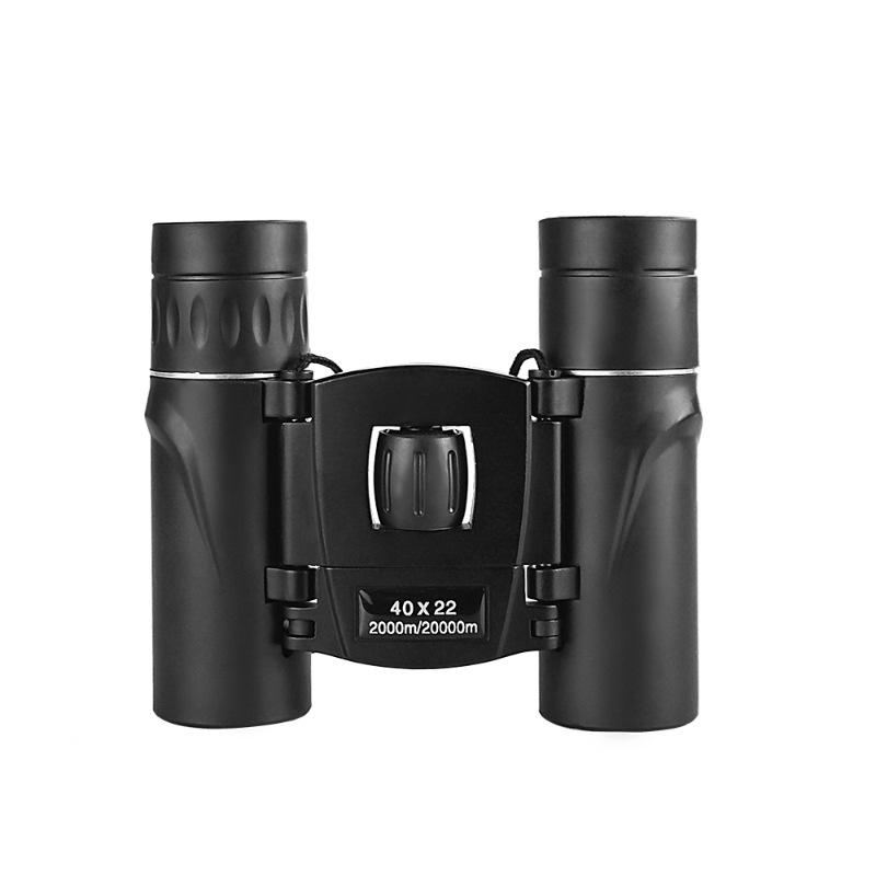 40x22 HD мощный портативный бинокль ночного видения для слабого освещения для походов и кемпинга на открытом воздухе