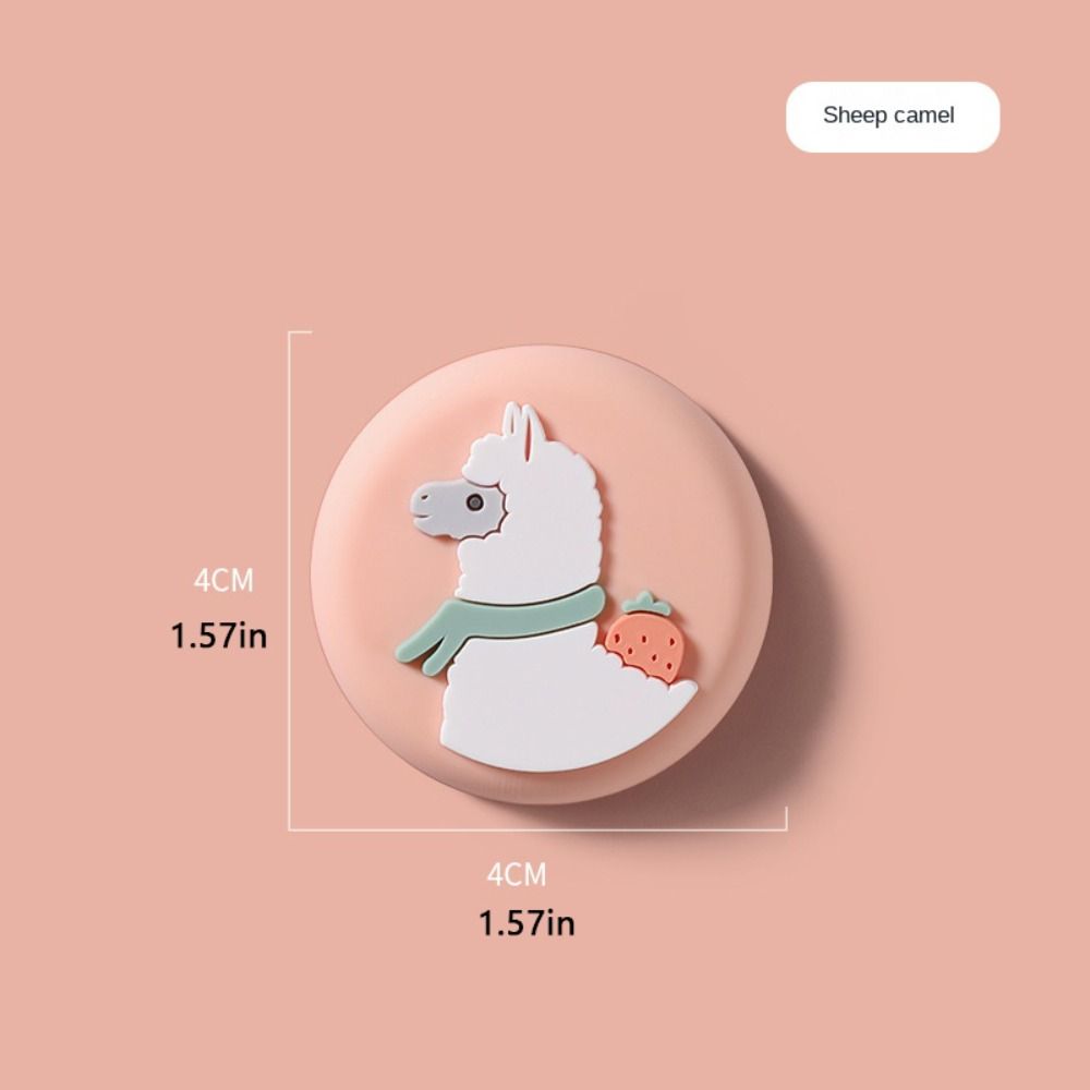 Cute Wall Protector Door Crash Pad Anti-collision Self Adhesive Door Handle Bumper Silicone Simple Door Stopper Wall Sticker