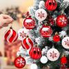44Pcs Christmas Balls Baubles Party Xmas Tree Decorations Hanging Ornament Decor
