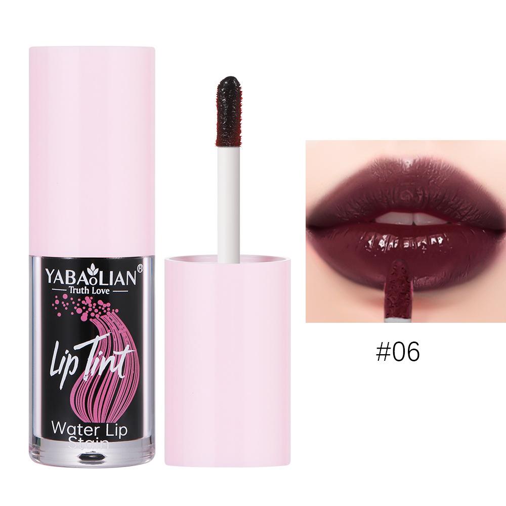 Lipstick Water Makeup Explosion Pearlescent Lip Gloss Lasting Moisturizing Non-stick Cup Lip Glaze