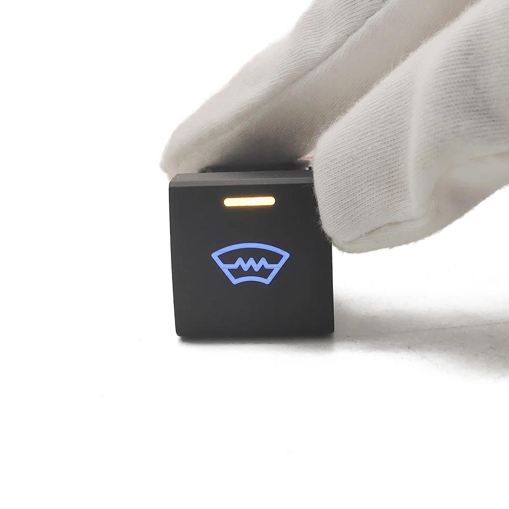 1Pc Car LED Fog Light Steering Wheel Heating Rearview Mirror Control Switch Button For Toyota Camry Corolla 2018 Rav4 2019 2020