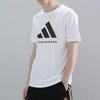 adidas Футболка ТАЭКВОНДО Унисекс Белый Черный adiCLTS24TKP-WB