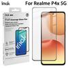 Для Realme P4x 5G Стекло IMAK Полное покрытие Закаленная стеклянная пленка Серия Pro+ 169 мм