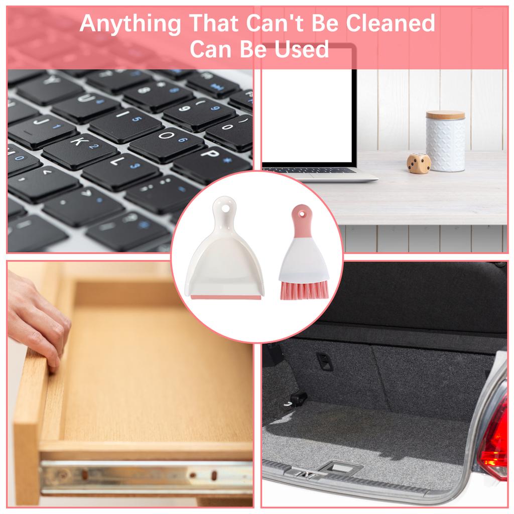 Мини-набор совков и щеток Набор для уборки офисного стола Набор метел Портативный набор для уборки настольной щетки и совка Новый