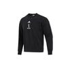 Swt Logo Print Crew Neck Sweatshirt Men Tops Black HD6391
