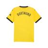 Puma Borussia Dortmund Letter And Number Pattern Loose Fit Crew Neck Short Sleeve T-Shirt Men T-Shirts Yellow 770603-01