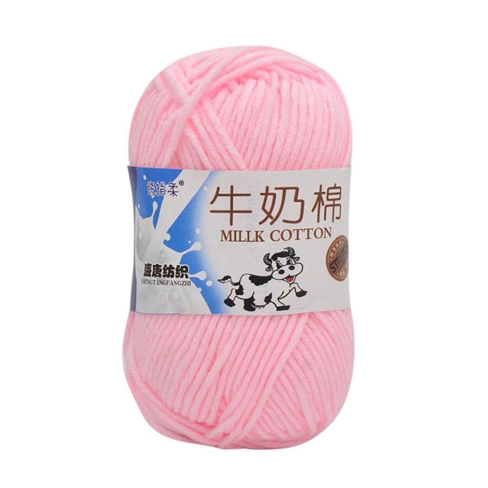 Cotton Wool Yarn DIY Cotton Yarn Warm Milk Cotton  Sofa Cushion