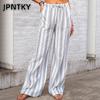 Женские модные повседневные брюки и капри JPNTKY однотонные с принтом