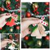 2PCS Bells Christmas Tree Decorations Indoor Outdoor, Plush Pendant Hanging Christmas Ornaments  Gifts for Party Home Decor