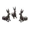 3PCS Weatherproof Resin Pot Feet Animal Shaped Plant Stand Supports  Outdoor Garden