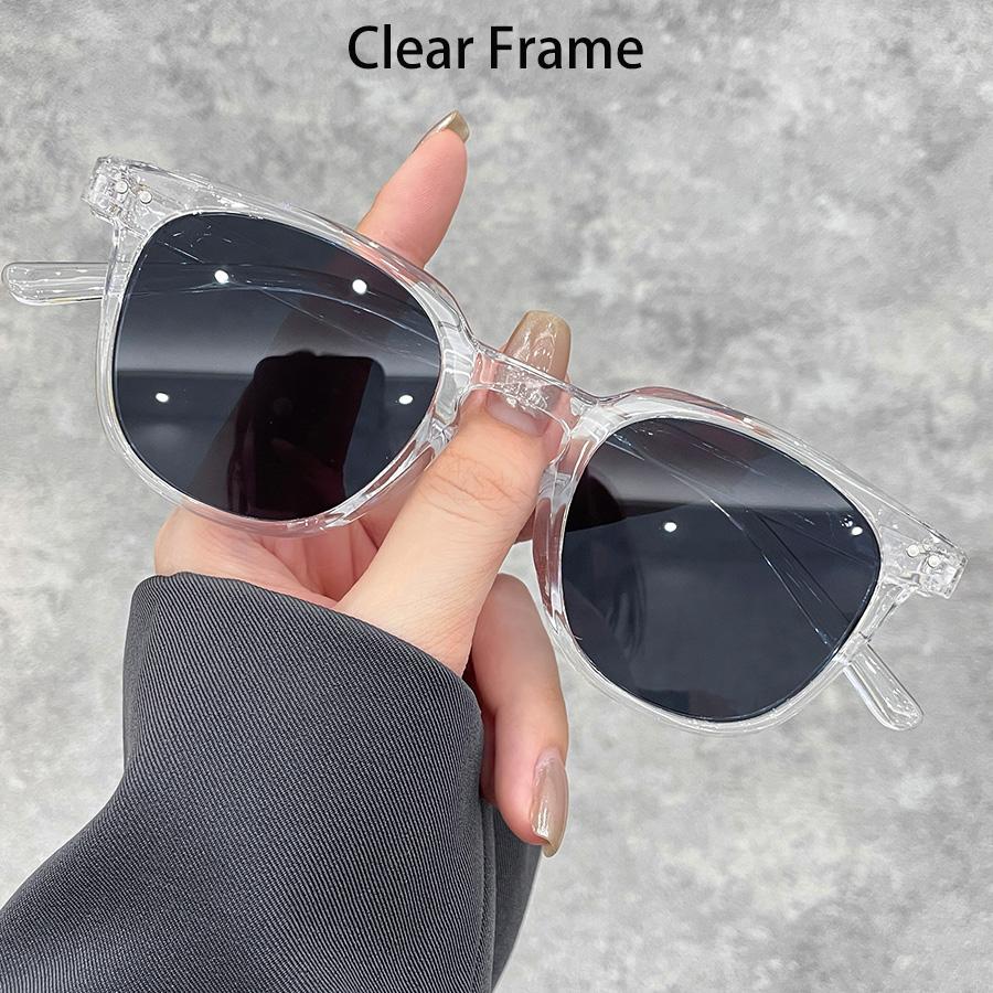Fashion Small Round Unisex Women's Powder Blusher Gradient Pink Lenses Sunglasses Women Men Classic Metal Decoration Goggles