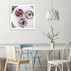 Canvas print, Donuts on a plate