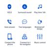 MP3-плеер для шлема, совместимый с Bluetooth 5.0, гарнитура для шлема с микрофоном, наушники для мотоциклетного шлема, свободные руки для езды
