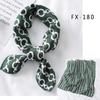 50 * 50cm Spring And Autumn Silk Scarves Versatile Decoration Professional Small Square Scarves Neck Protection Binding Bag