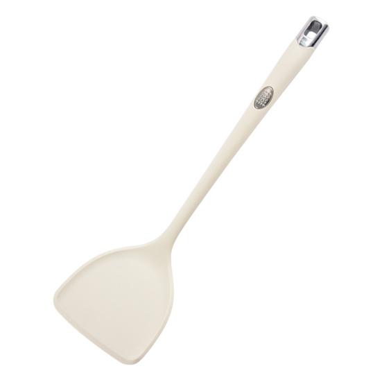 4Pcs Silicone Spatula Set Long Handle Non Stick Spatula Slotted Spoon Turner Ladle High Heat Resistant Kitchen Utensils for Omelettes