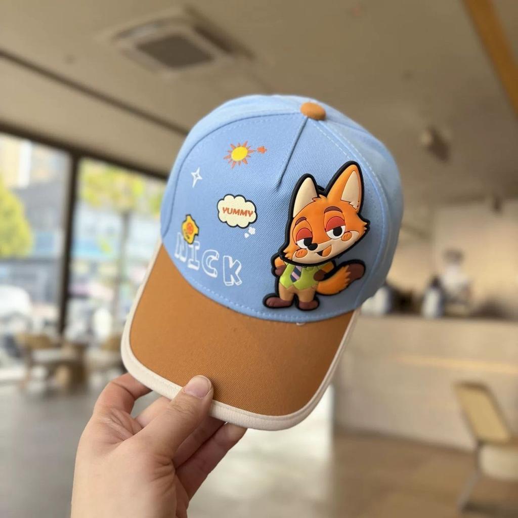 Kids Cartoon Rotating Baseball Cap Spring Summer Sun Protection Visor Hat For Boys And Girls Cute Casual Outdoor Headwear