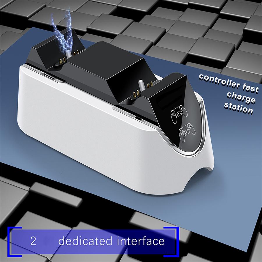 Game Handle Charger Handle Fast Charge Double Charge For PS5 Game Handle Charging Station