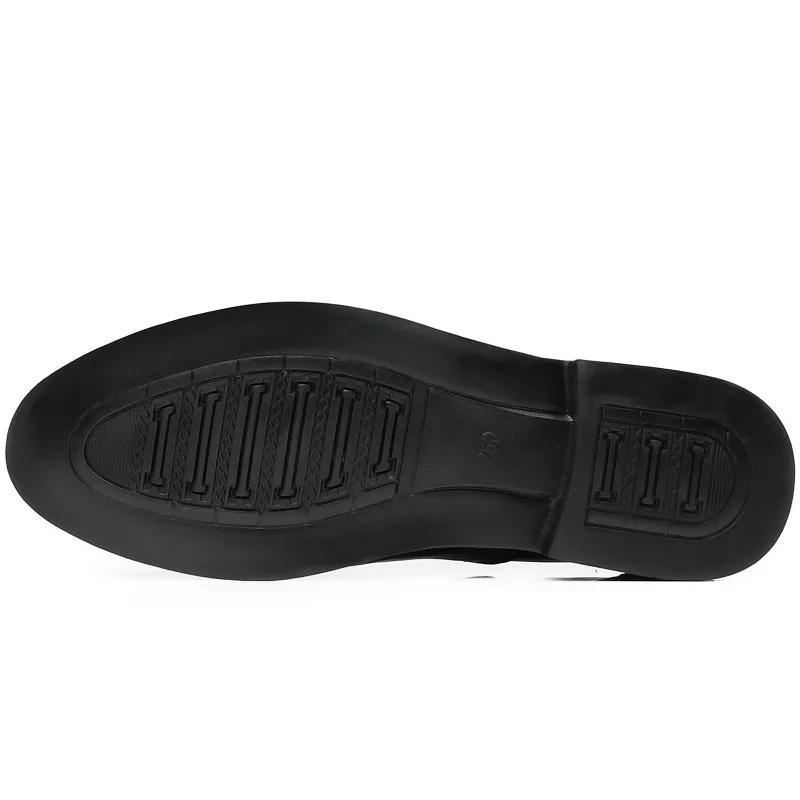 Оксфордские туфли из натуральной телячьей кожи, модельные туфли-броги, классические деловые деловые туфли, мужские