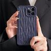 Милый противоударный чехол для телефона с 3d волнистыми полосками и рябью для Iphone 13 11 12 14 Pro Max Mini X Xs Xr 14plus, защитный мягкий чехол для камеры
