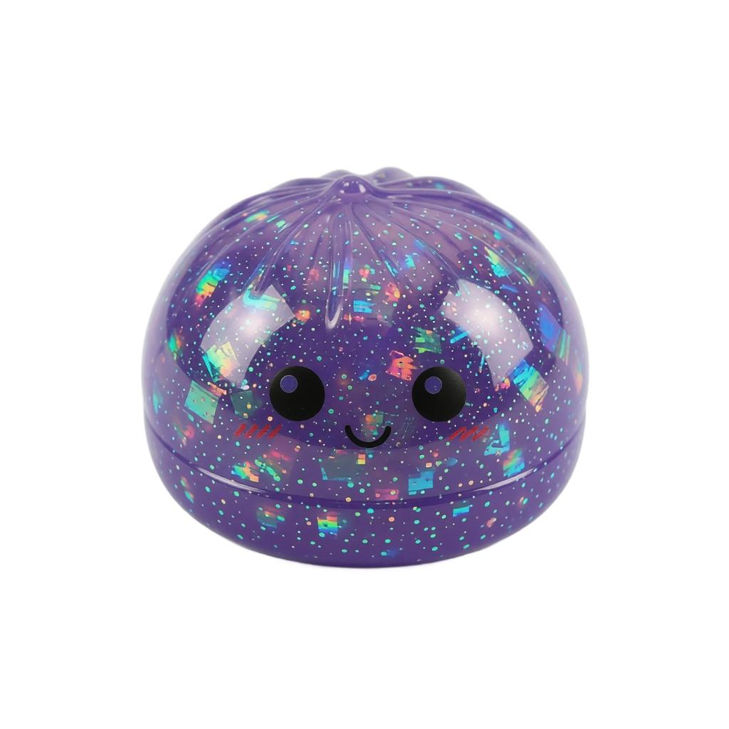 Squishy Bun Stress Relief Toy Slow Rising Soft Foam Squeeze Toy with Steamer Shape for Sensory and Anxiety Relief